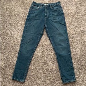 Topshop Mom jeans in Blue
